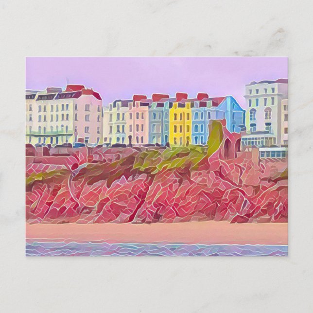 Tenby Postcard Vykort (Framsida)