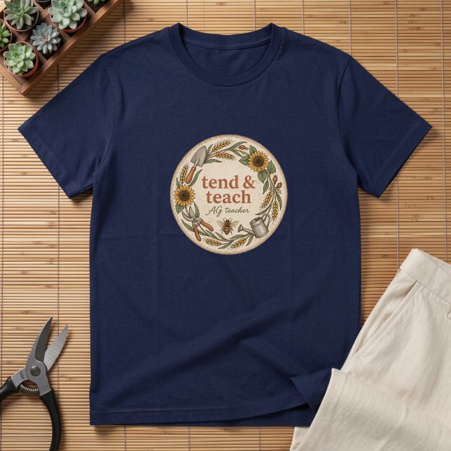 Tend & Teach AG Lärare T Shirt (Skapare uppladdad)