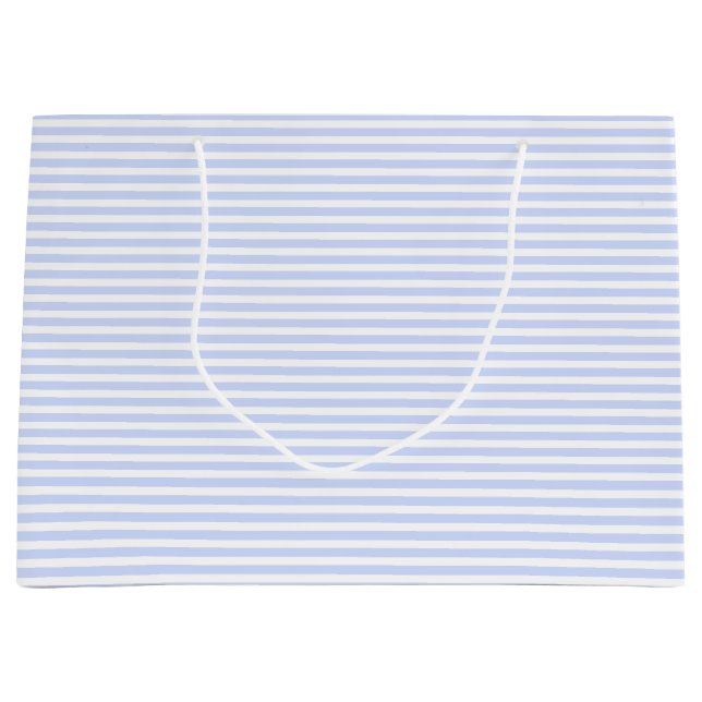 Tender Baby Blue Pale Sky Blue and White Stripe (Framsidan)