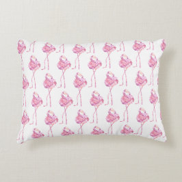 Tender Flamingo Series Design 3 Dekorativ Kudd Prydnadskudde