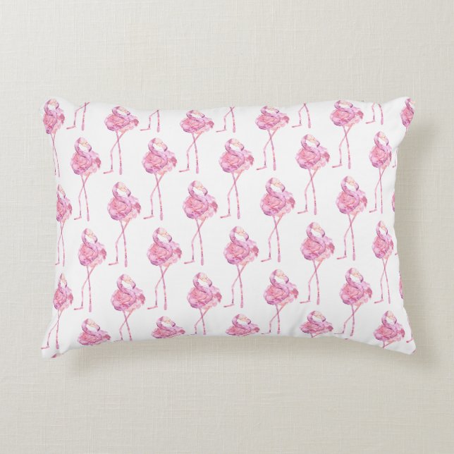 Tender Flamingo Series Design 3 Dekorativ Kudd Prydnadskudde (Framsidan)