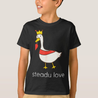 Tender Heart Steady Love Funny Goose Couple Matchi T Shirt