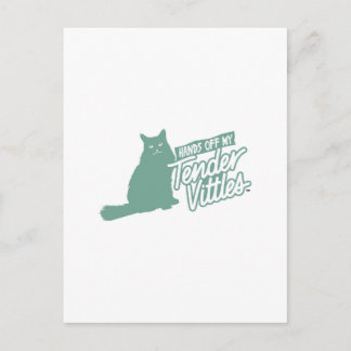 Tender Vittles Händer Av! Vykort