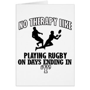 Tendera Rugbydesigner Hälsningskort