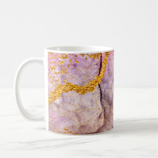 Tenderhet i pastel färg. Unik kreativitet. I Kaffemugg (Vänster)