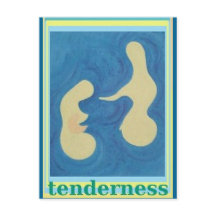 Tendering Abstrakt Art-vykort