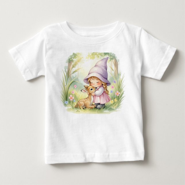 Tenderness, vattenfärg av Natasha Us T Shirt (Framsida)