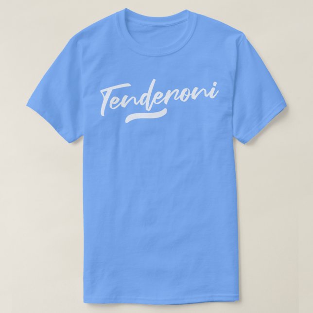 Tenderoni T Shirt (Design framsida)