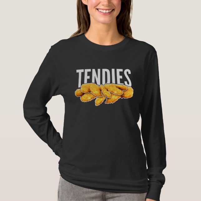 Tendies Chicken Tenders Tee Wallstreetbets Member (Framsida)