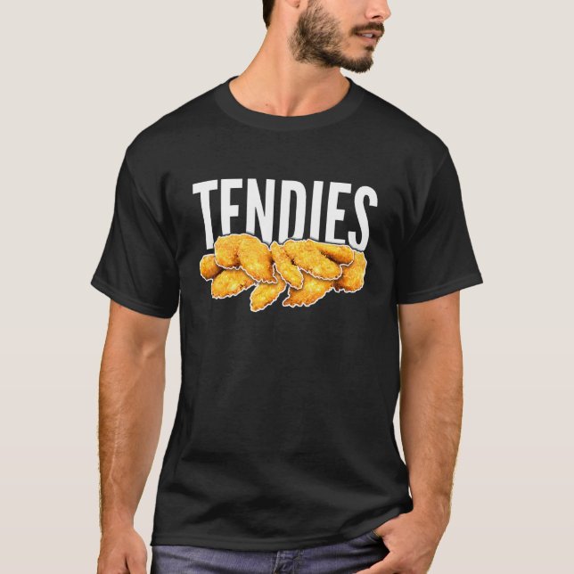 Tendies Chicken Tenders Tee Wallstreetbets Member (Framsida)