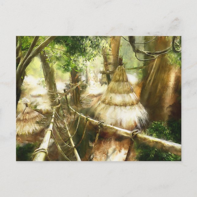 Tendrel Village Vykort (Framsida)