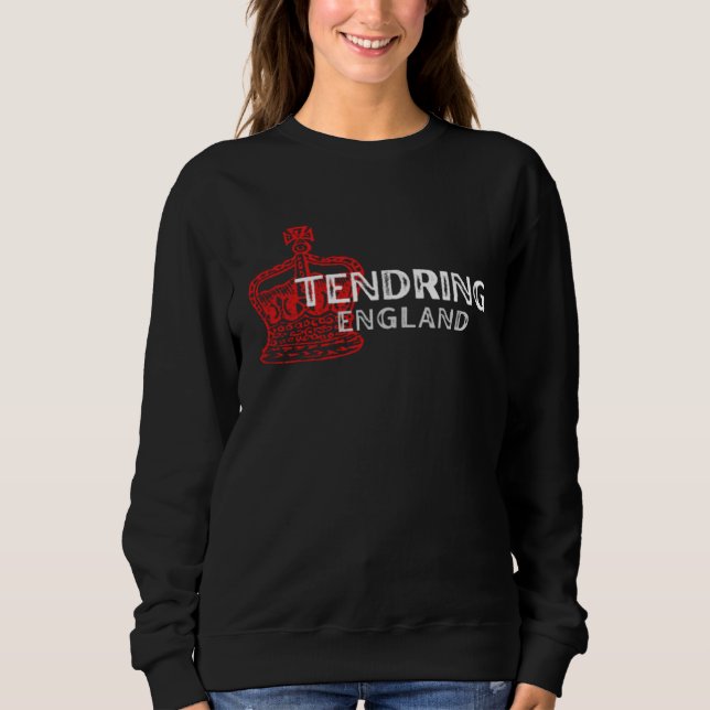 TENDRING England Crown Badge T Shirt (Framsida)