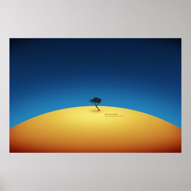 Tenere Träd Poster (Framsidan)
