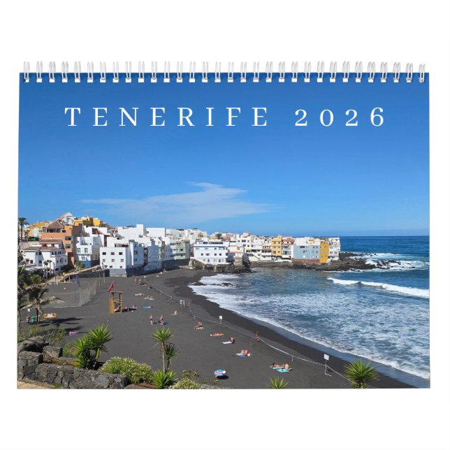 Tenerife 2026 calendar kalender (Omslag)