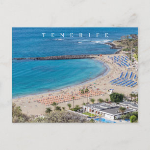 Tenerife Las Vistas strandutsikt vykort