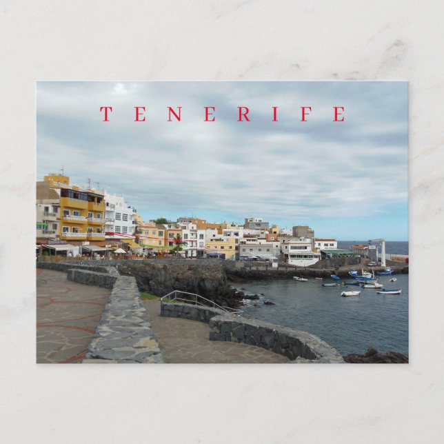 Tenerife Los Abrigos vykort (Framsida)
