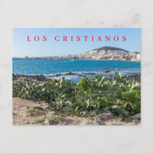 Tenerife Los Cristianos vyvykort Vykort