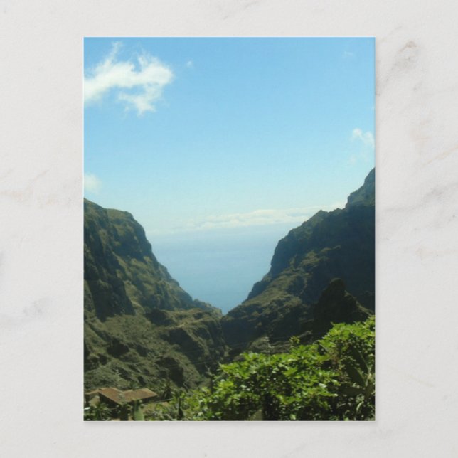 Tenerife montering Teide Vykort (Framsida)