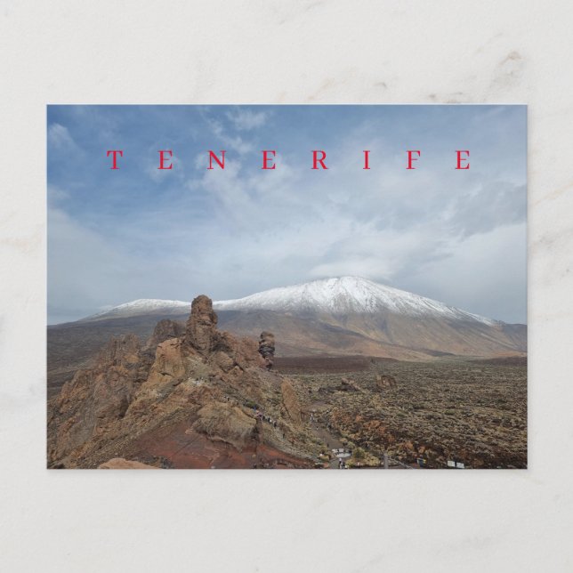 Tenerife Mount Teide-vyvykort Vykort (Framsida)