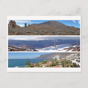 Tenerife panoramas vykort