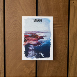 Tenerife Spain Kusten Kanarieöarna (Syvenir) Vykort