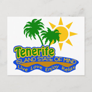 Tenerife State of Mind vycard Vykort