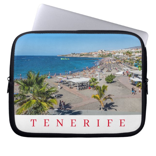 Tenerife-strandvisningsportärsdator fodral (Framsidan)