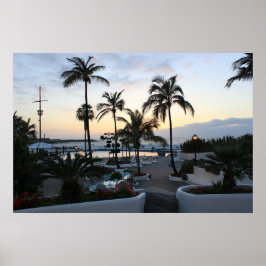 Tenerife Sunset Poster