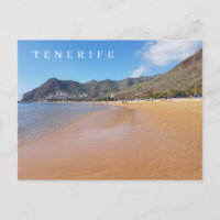 Tenerife Teresitas Beach vykort