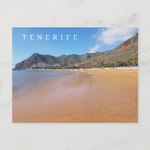 Tenerife Teresitas Beach vykort