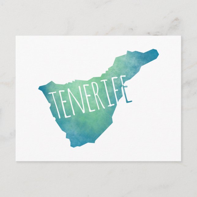 Tenerife Vykort (Framsida)