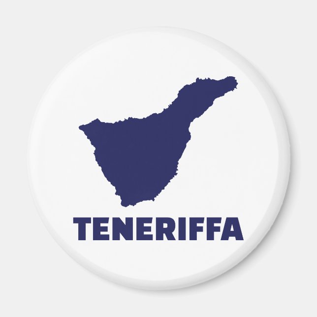 Teneriffa Magnet (Framsidan)