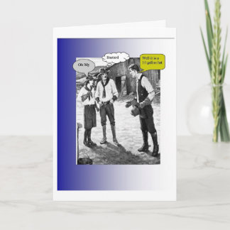 tengallon Bday för honom-blått Kort