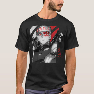 Tengen Uzui Demon Slayer Kimetsu No Yaiba BlackRed T Shirt