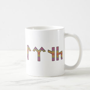 Tengri i Old Turkic Kaffemugg