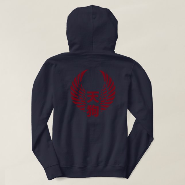 tengu hoodie (Design baksida)