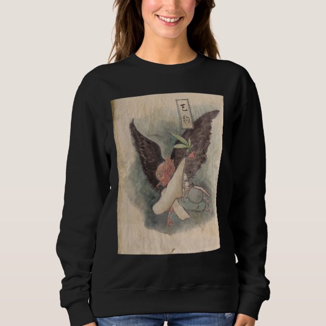 Tengu Japanska Yo Kai Series T Shirt (Framsida)