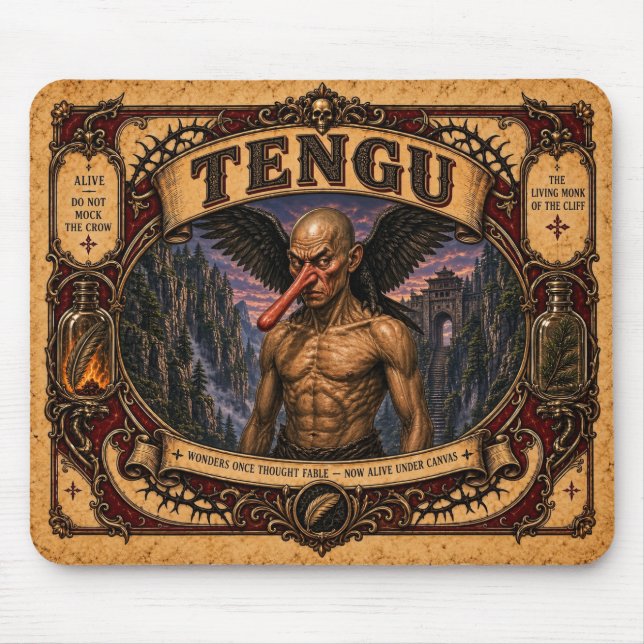 Tengu, Vintage Circus Monster Musmatta (Framsidan)