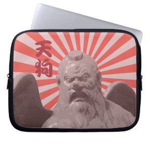 Tengu Yokai japansk pop Art Laptop Fodral