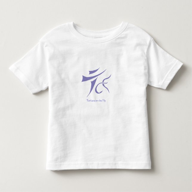 Tenkara på - - klipsk barnt-skjorta t-shirt (Framsida)