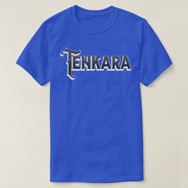 Tenkara Shirt Japanskt Flygfiske Technique Fishe T (Design framsida)