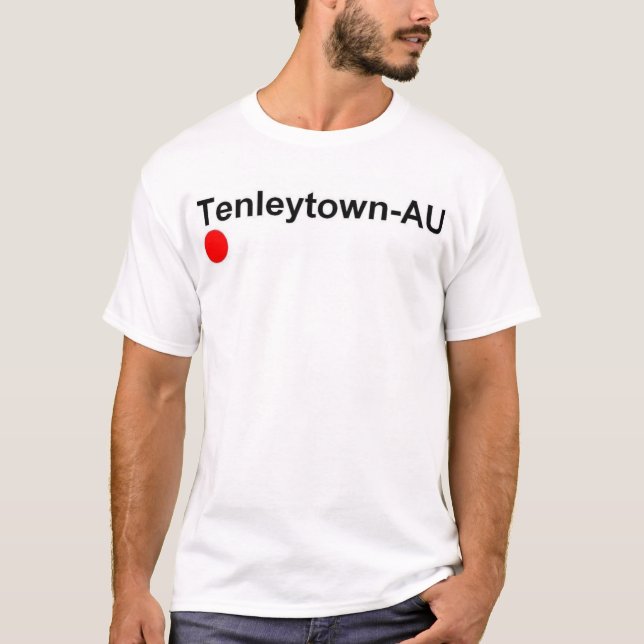 Tenleytown-AU Metro Tee (Framsida)