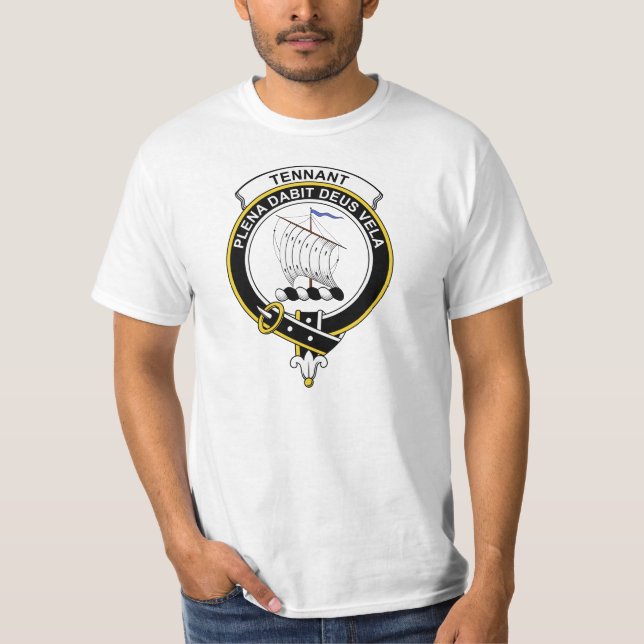 Tennant klanemblem t shirt (Framsida)
