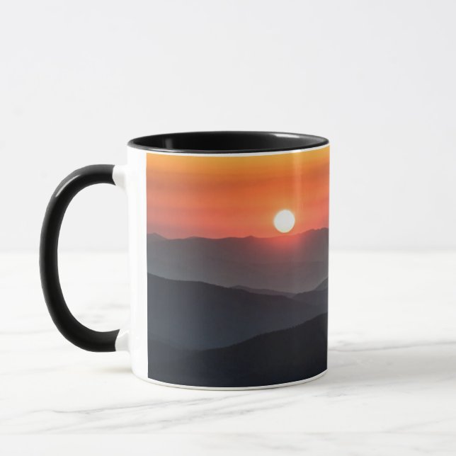 Tennant Mt, Graveyard Fields-området, soluppgång Mugg (Vänster)
