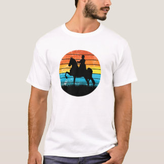 Tennesse Walking Horse American Saddleborn Retro T Shirt