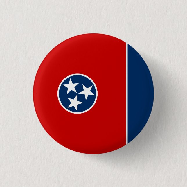 Tennessean Flagga, Tennessee, Flagga Knapp (Framsida)