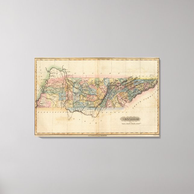 Tennessee 4 canvastryck (Framsida)