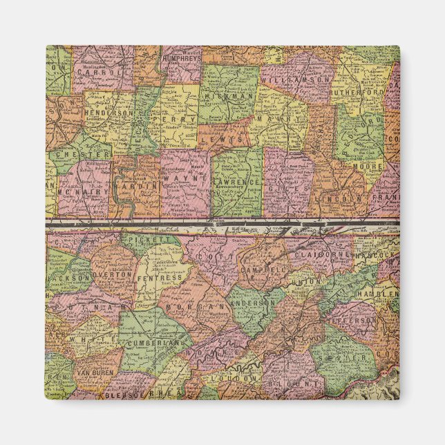 Tennessee 5 magnet (Framsidan)