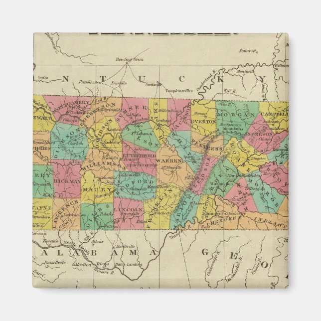 Tennessee 7 magnet (Framsidan)