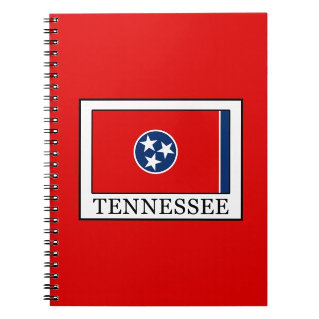 Tennessee Anteckningsbok Med Spiral (Framsidan)